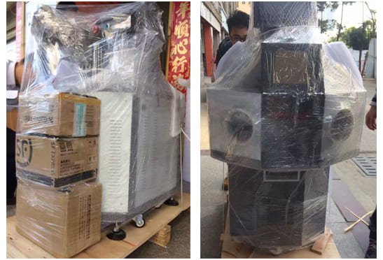 Professional laser welding machine packaging process